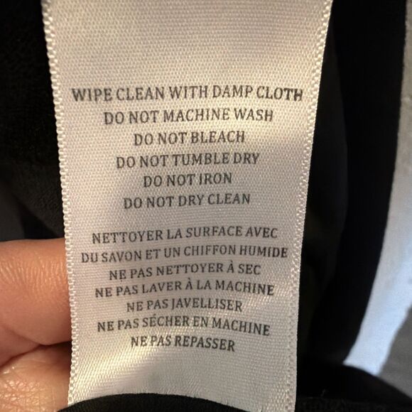 BlankNyc Asymmetrlc Draped Zip Jacket Mixed Media M Whimsigoth FairyGrunge Biker - Picture 8 of 8